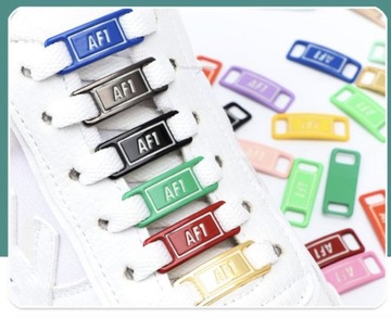 2 шт. металлическая пряжка для обуви со светящейся подсветкой AF1