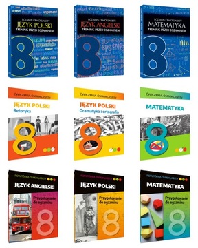 TERAZ Egzamin ósmoklasisty ANG MAT POL 9w1 HIT