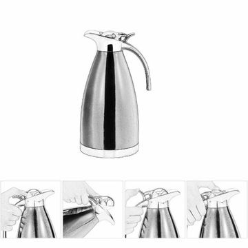 НАСТОЛЬНЫЙ ТЕРМОС КУВШИН ДЛЯ КОНФЕРЕНЦИЙ НЕРЖАВЕЮЩАЯ СТАЛЬ С КРЫШКОЙ 2Л