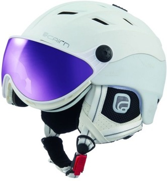 Francuski Kask Narciarski z Wizjerem CAIRN SPECTRAL MAGNET-IUM 56-57 Hybrid