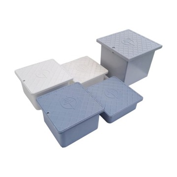 Короб молниезащиты фасадный контрольный 170х170х55