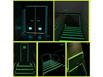 СВЕТЯЩАЯСЯ В ТЕМНОТЕ ФЛУОРЕСЦЕНТНАЯ ЛЕНТА 3м