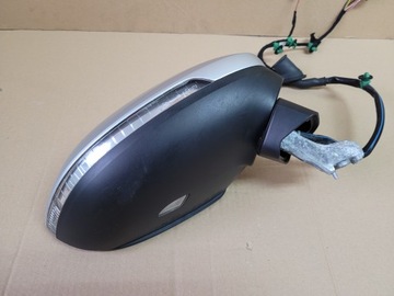 ЗЕРКАЛО ПРАВОЕ ФОТОХРОМНОЕ VW PASSAT B8 7 контактов + 2 контакта LA7W