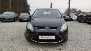 Ford C-MAX II Minivan 1.0 EcoBoost 125KM 2013 Ford C-MAX 1.0i 125kM Klima Navi Tempomat Czujniki Bluetooth Hak Pelen Ser, zdjęcie 1