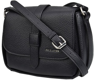 DAVID JONES Torebka Damska Listonoszka pasek LOGO crossbody