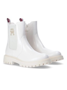 Buty Tommy Hilfiger Chelsea Boot Off White r. 37