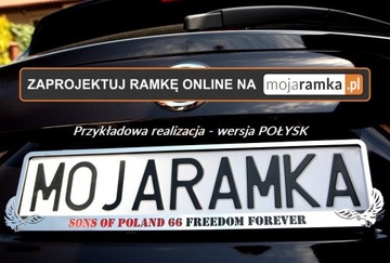 МЕТАЛЛИЧЕСКАЯ рамка номерного знака для номеров Volkswagen R-LINE Rline R Line