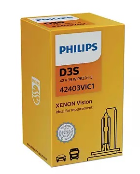 ŻARÓWKA KSENONOWA D3S PHILIPS XENON VISION