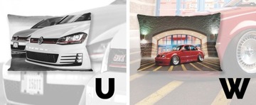 VOLKSWAGEN УЗОРЫ+именная подушка, ПОДАРОК