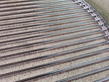 НИКЕЛИРОВАННАЯ РЕШЕТКА FI 80 КРУГЛАЯ ПОДВЕСНАЯ