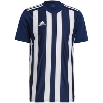 Мужская футболка adidas Striped 21 Jersey, темно-синяя GN5847 M