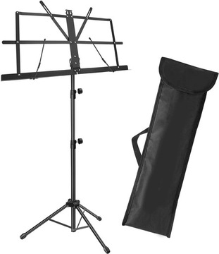 СКЛАДНАЯ МУЗЫКАЛЬНАЯ ПОДСТАВКА НАКОНЕЧНИК ПОДСТАВКИ КРЫШКА МУЗЫКАЛЬНОЙ ПОДСТАВКИ РЕГУЛИРУЕМЫЙ ЧЕХОЛ