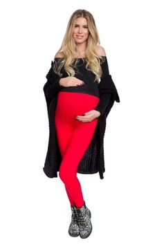 Legginsy CIĄŻOWE jesienno-zimowe bawełniane 3XL/46