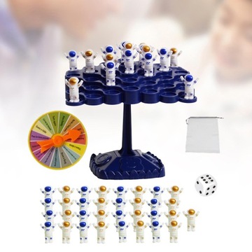 Сбалансированная настольная игра для двоих игроков. Балансирующая игра для активных космонавтов.