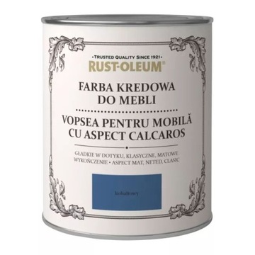 FARBA KREDOWA DO MEBLI KOBALTOWY 0,75L