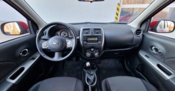 Nissan Micra IV Hatchback 5d Facelifting 1.2 80KM 2014 Nissan Micra Klimatyzacja Bluetooth Tempomat ESP ABS Isofix El. Szyby RCD, zdjęcie 12
