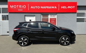 Nissan Qashqai II Crossover 1.6 DIG-T 163KM 2017 Nissan Qashqai 1.6 DIG-T Tekna 163KM Klima, Kamera 360, Bezywpadkowy, VAT-, zdjęcie 7