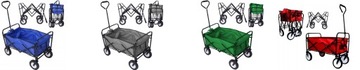 Складная пляжная туристическая тележка 145л, садовый транспорт ЦВЕТ на выбор