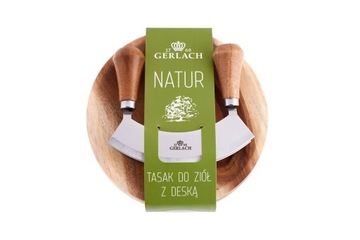 Gerlach Tasak do ziół z deską NATUR