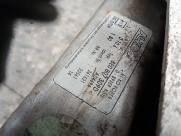 8E0807309D ZAŘÍZENÍ(HÁK) TÁŽNÝ AUDI A4 B6 SEDAN