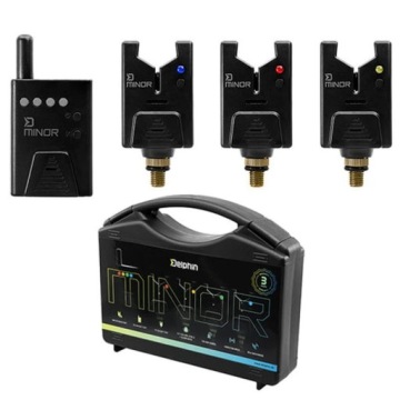 DELPHIN MINOR ZESTAW 3 SYGNALIZATORY ELEKTRONICZNE + CENTRALKA