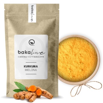 Kurkuma mielona korzeń kurkumy przyprawa 100g