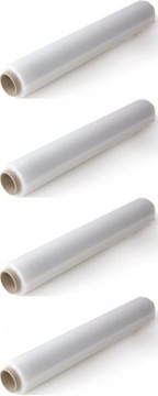 FOLIA STRETCH PRZEZROCZYSTA 1KG x4