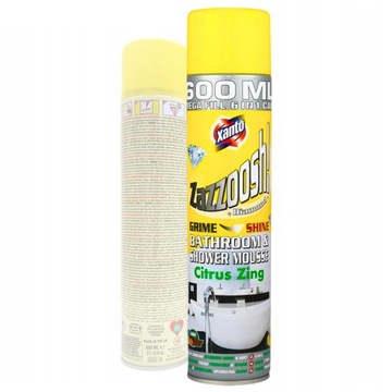 XANTO BATHROOM PIANKA DO CZYSZCZENIA ŁAZIENKI USUWA OSAD Cytryna 500ml