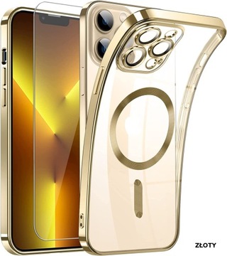 МАГНИТНЫЙ ЧЕХОЛ ДЛЯ MAGSAFE ДЛЯ APPLE IPHONE 15 PRO MAX COLOR CASE + СТЕКЛО