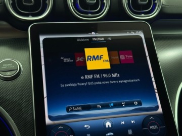 Mercedes Klasa C W206 Limuzyna 1.5 200 204KM 2022 Mercedes-Benz C 200 AMG Line / Kamera 360° / Ambie, zdjęcie 23