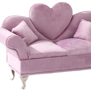 1/6 диван, шкатулка для драгоценностей, реалистичная сцена из жизни, кукольный домик, двухместный диван