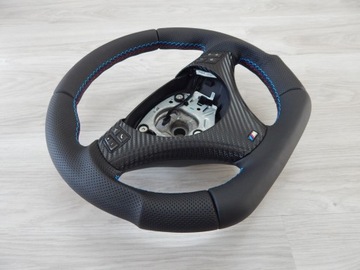 BMW E84 E87 E90 E92 — новый спортивный кожаный руль