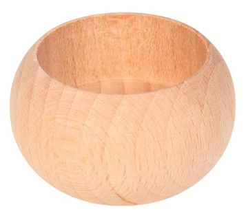 ŚWIECZNIK drewniany świąteczny na tealight podgrzewacz ozdoba 5cm