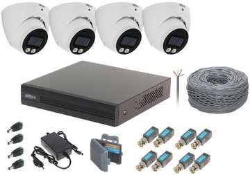 Zestaw system Monitoringu Dahua Kamery FullColor