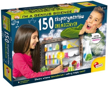 I'M GENIUS 150 EKSPERYMENTÓW CHEMICZNYCH LISCIANI