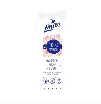 LINTEO PŁATKI KOSMETYCZNE SATIN - 100 sztuk