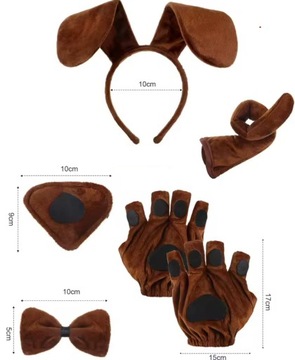 Костюм для собак костюм собачья группа лапа носовой юбка 6in1 набор