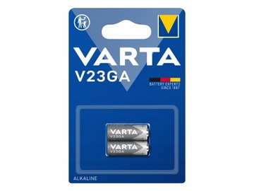 2 x Bateria V23GA 23A A23 L1028 MN21 Varta 12V