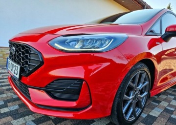 Ford Fiesta VIII Hatchback Facelifting 1.0 EcoBoost 125KM 2023 Ford Fiesta Automat, Hybryda,Niski przebieg, ze Szwajcarii Benzyna 125KM, zdjęcie 14