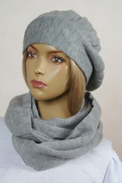 КОМПЛЕКТ ЖЕНСКИЙ - ШАПКА - БЕРЕТ + ЮБКА