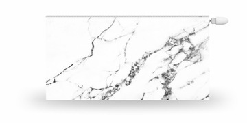 MATA MAGNES NA KALORYFER BIAŁO SZARY MARMUR 160x99