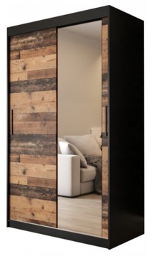 Szafa przesuwna garderoba OLD STYLE T2 120 cm