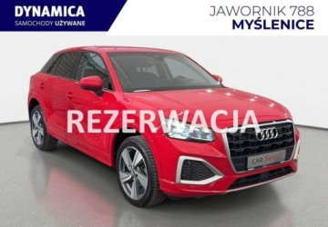 Audi Q2 SUV 1.5 35 TFSI 150KM 2020 Audi Q2 VAT 23 Advanced 35TFSI 150KM S-tronic 20202021 r., salon PL, I wl.