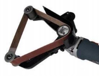 SZLIFIERKA POLERKA TASMOWA DO RUR PROFILI PORĘCZY TAŚMÓWKA PRZYSTAWKA