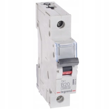 LEGRAND WYŁĄCZNIK NADPRĄDOWY S301 TX3 1-FAZ. B 20A