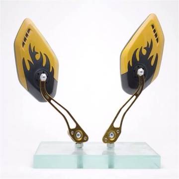 ТЮНИНГ ЗЕРКАЛ МОТОР QAD FLAME M8 M10