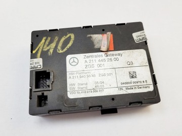 MODUŁ CENTRALKA STEROWNIK GATEWAY ZGW ZGS MERCEDES E W211 A2114452500