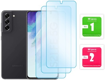 3x SZKŁO SZKIEŁKO HARTOWANE OCHRONNE GLASS SZYBKI do SAMSUNG GALAXY S21 FE