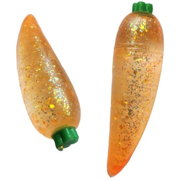 Gniotek antystresowy squish marchewka carrot do rehabilitacji 15 cm.