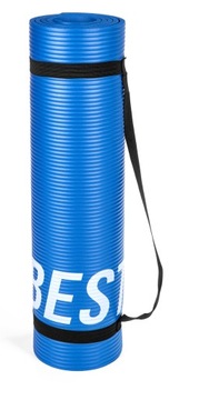 КОВРИК ДЛЯ ТРЕНИРОВОК ДЛЯ ЙОГИ BESTIF FITNESS NBR ТОЛСТЫЙ ГИМНАСТИЧЕСКОЕ СИДЕНИЕ 1 см